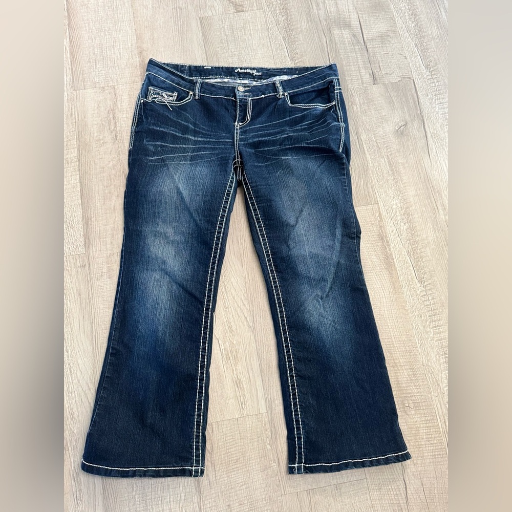 Women's Dark Wash Bootcut Jeans